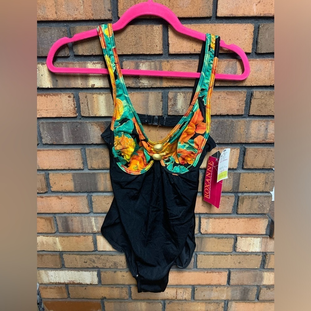 Vintage Roxanne Floral Swimsuit